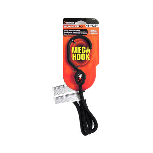Keeper - 48” Mega Hook Bungee Cord - UV and Weather-Resistant