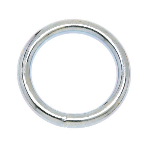 Welded Ring Zinc-Plated Steel 200 lb Zinc-Plated - pack of 10