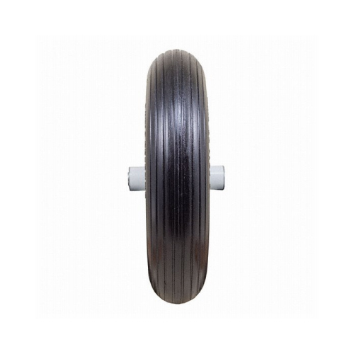 MARATHON 00001 Wheelbarrow Tire 8" D X 15.5" D 500 lb. cap. Centered Polyurethane