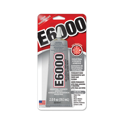 E6000 237032 All Purpose Adhesive Craft Industrial Strength High Strength 2 oz Clear