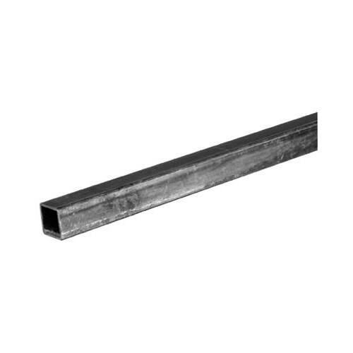 Square Tube 1" D X 48" L Hot Rolled Steel Weldable Plain