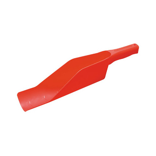 Gutter Cleaning Scoop 12" L Red Polypropylene Red