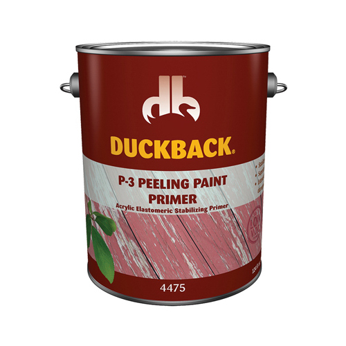 Duckback SC0044754-16-XCP4 Primer P-3 Peeling Paint Clear Acrylic 1 gal Clear - pack of 4