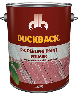 Duckback SC0044754-16 Primer P-3 Peeling Paint Clear Acrylic 1 gal Clear