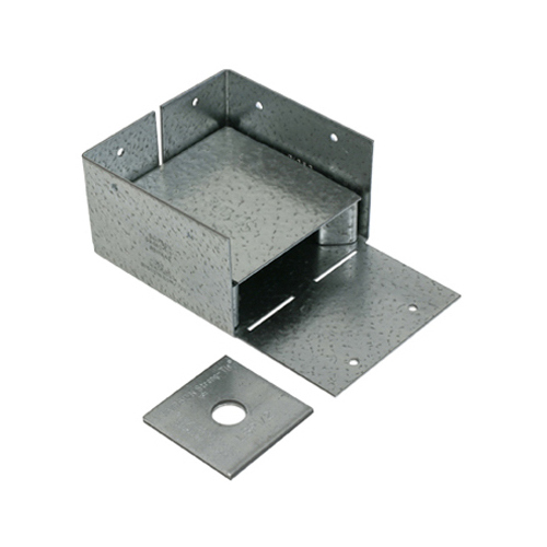 Simpson Strong Tie Pb Zmax Galvanized Non Standoff Base For 4x4 www