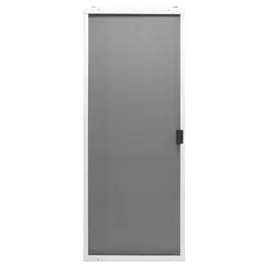 Precision 80 in. H X 30 in. W Breezeway Gray Steel Adjustable Sliding Screen Door Precision 80 in. H X 30 in. W Breezeway Gray Steel Adjustable Sliding Screen Door