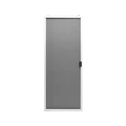 PRECISION 3700WH3068 Adjustable Sliding Screen Door 80-3/4" H X 36" W Breezeway White Steel White