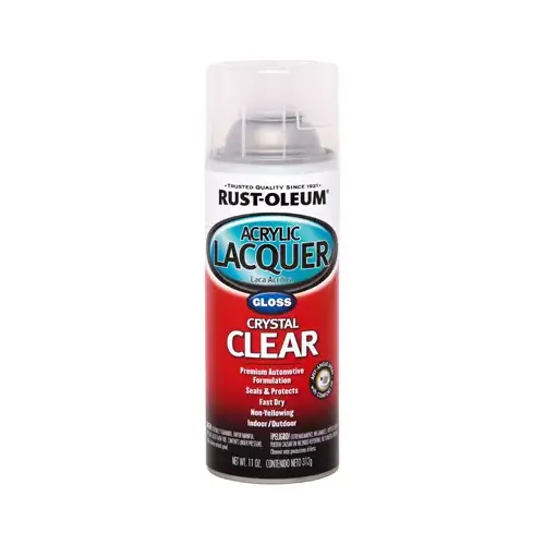 Automotive Acrylic Lacquer Spray Automotive Lacquer Gloss Clear 12 oz Clear