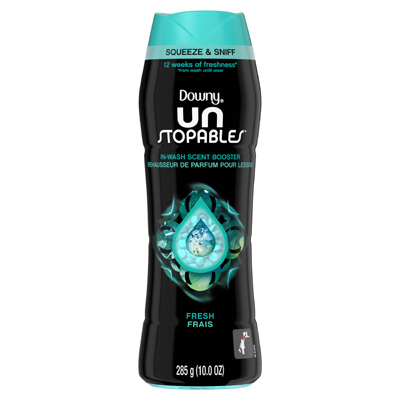 DOWNY 76312 UnStopables Laundry Scent Booster, Fresh Scent, 9.1 oz.