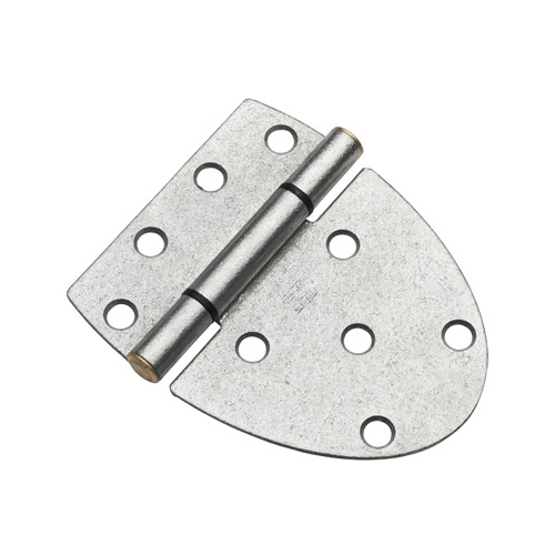 Gate Hinge, Galvanized Steel, 48 lb