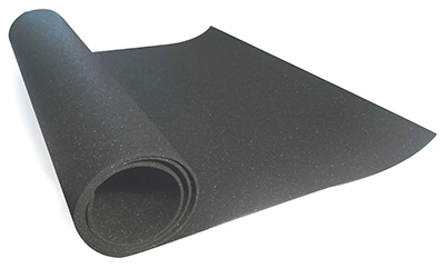 QRRI INC TF018-24X54-APIOM Utility Mat, Skid-Proof, Recycled Rubber, 24 x 54-In.