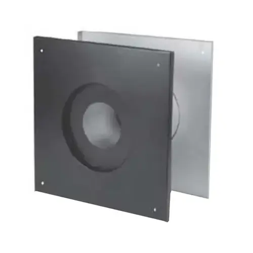 DuraVent 3PVL-WTR Wall Thimble PelletVent 3" W X 3" L Galvanized Silver Steel Galvanized