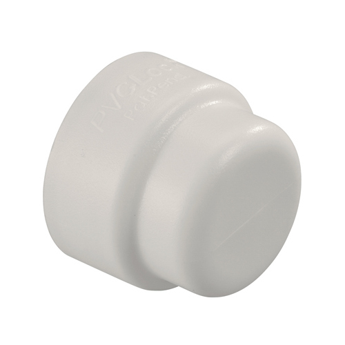 Pipe Cap PVC-Lock 3/4" Push Plastic