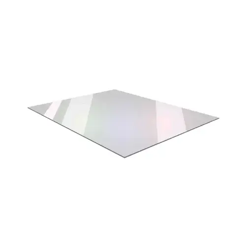 Mirror Sheet Optix Mirror Single 23.75" W X 47.75" L X .118" T Mirror - pack of 5