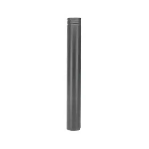 DuraVent 3PVL-24R Double Wall Stove Pipe PelletVent 3" D X 24" L Steel Silver