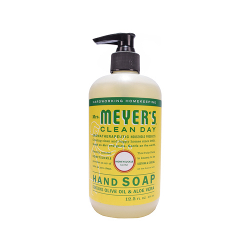 Liquid Hand Soap Clean Day Organic Honeysuckle Scent 12.5 oz