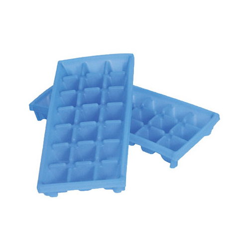Camco 44100 Ice Cube Tray, Blue, 9 in L, 4 in W, 2 in H