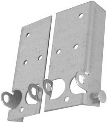 National Hardware N280-453 Brackets 5-11/16" L Steel Pair