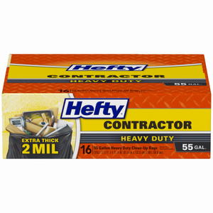 Buy Hefty Contractor Trash Bag 55 Gal., Black