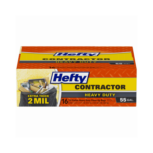 Buy Hefty Contractor Trash Bag 55 Gal., Black