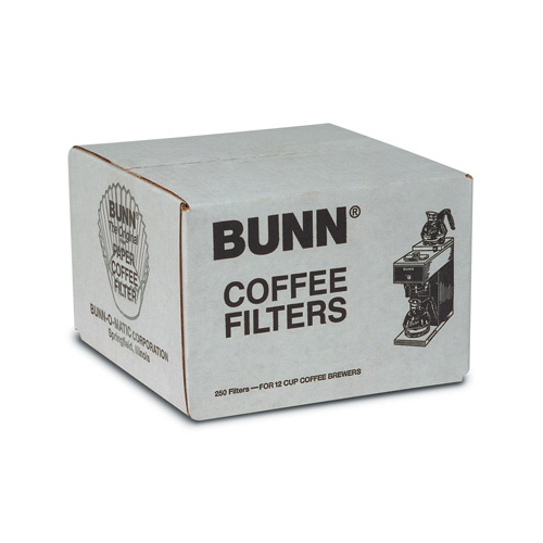 BUNN BCF/250 Coffee Filter 12 cups White Basket White