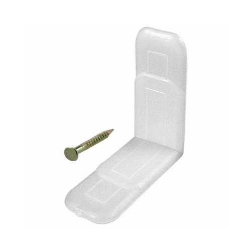 Drawer Guide Side Saddles, Nylon/Plastic, White