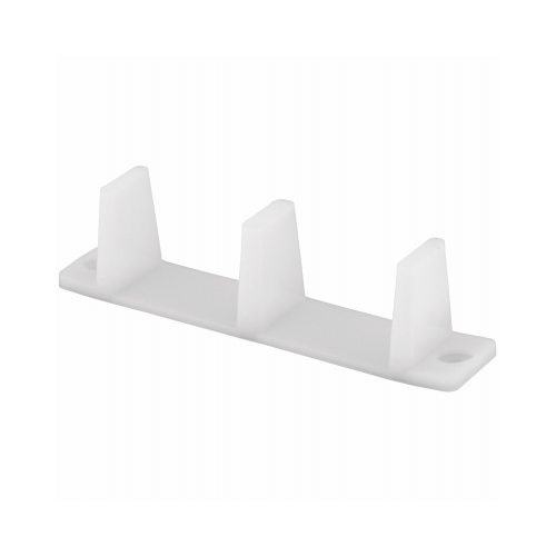 Prime-Line N 6563 Closet Door Guide, Nylon/Plastic, White, Floor ...