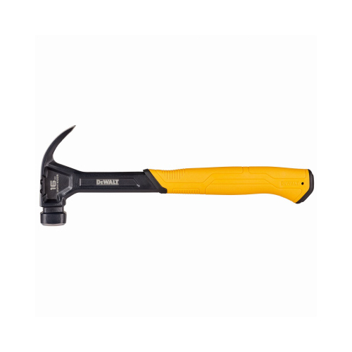 Claw Hammer 16 oz Smooth Face Curve 11-3/4" Steel Handle