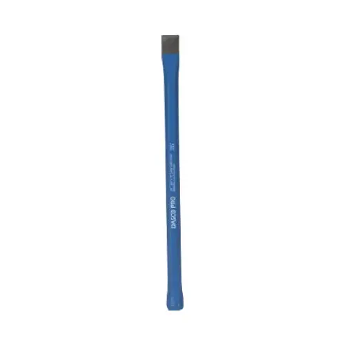 Cold Chisel, 3/4 in Tip, 12 in OAL, HCS Blade Blue