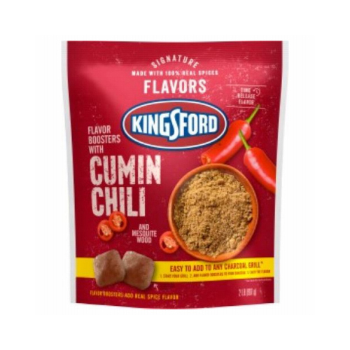 KINGSFORD 32614 Charcoal Briquettes Signature Flavors All Natural Chili Cumin 2 lb