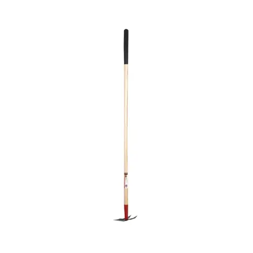 Hoe Steel Weeding 54" Wood Handle Yellow