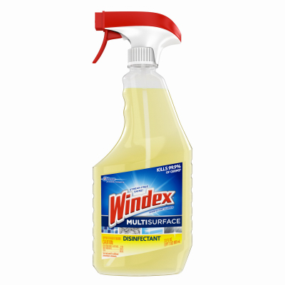 WINDEX 70251 Cleaner, 23 oz Spray Bottle, Liquid, Citrus, Yellow