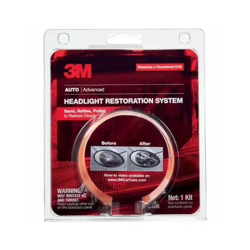 3M 39008 Headlight Restorer Kit Tan