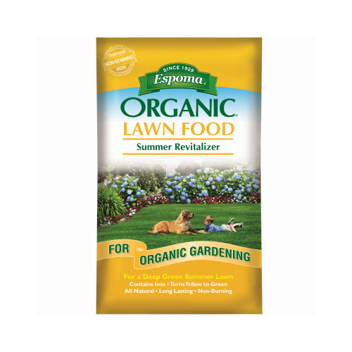 Lawn Fertilizer Organic Summer For All Grasses 5000 sq ft