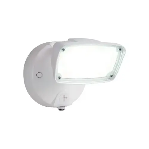 Floodlight Dusk to Dawn Hardwired LED White White