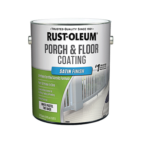 RustOleum 262360XCP2 Porch and Floor Paint+Primer Porch & Floor Satin