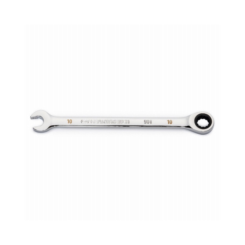 Combination Wrench 10 mm 12 Point Metric 6.125" L Polished Chrome