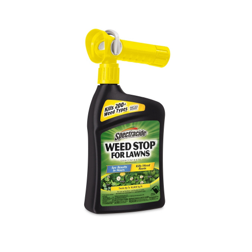 SPECTRACIDE HG-96541 Weed Stop Weed Stop Concentrate, Liquid, QuickFlip Sprayer Application, 32 fl-oz Package