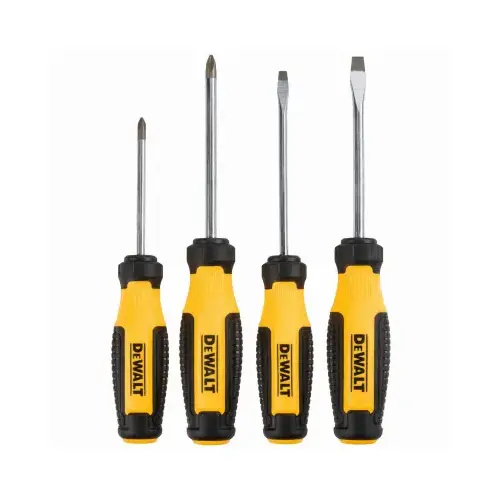 SCREWDRIVER SET FIXED BAR Black/Yellow