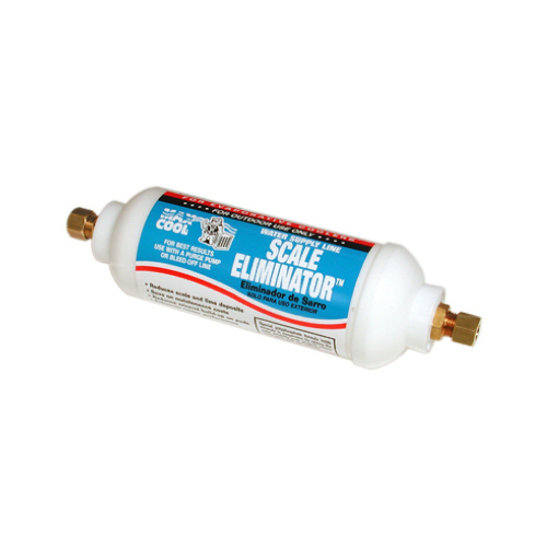 In-Line Scale Eliminator Cartridge 2" H X 2" W White Plastic White