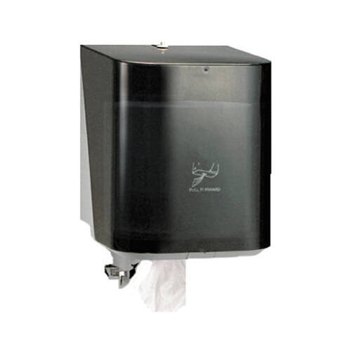 Kimberly-Clark 09335 7.8" Diameter Roll Gray Paper Towel Dispenser - 7.8" Diameter Roll Capacity - 12.5" Overall Length - 10" Width