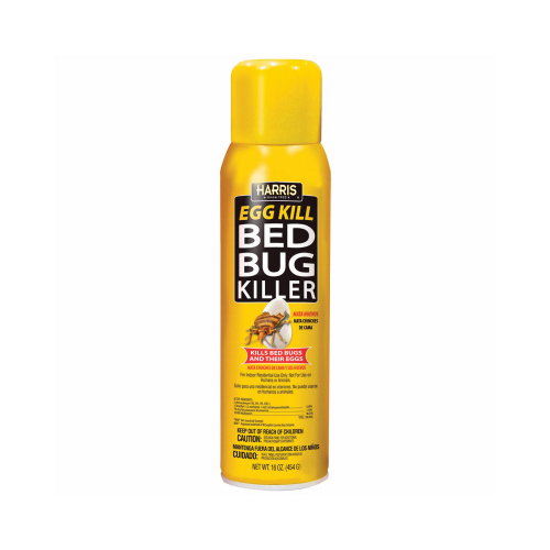 Bed Bug Killer, Liquid, Spray Application, 16 oz