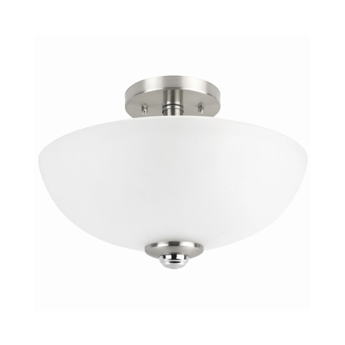 Ceiling Light Hudson 8.25" H X 13" W X 13" L Brushed Nickel Brushed Nickel