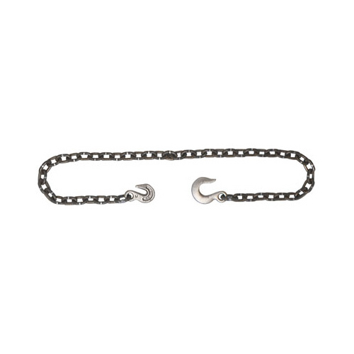 Log Chain Assembly 3/8" Single Jack Carbon Steel 3/8" D X 14 ft. L Self Colored Finish