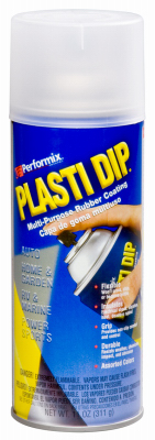 Plasti Dip 11209-6 Rubberized Coating Clear, Clear, 11 oz, Aerosol Can