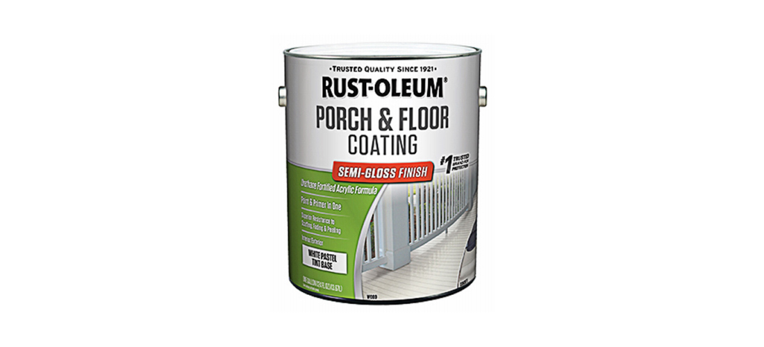 Rust Oleum 262289 XCP2 Porch and Floor Paint Primer Porch Floor Semi Gloss Tint Base 1 gal pack of 2 Buy Now