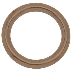 Campbell Polished Solid Bronze Solid Ring 150 lb 2 in. L Campbell Polished Solid Bronze Solid Ring 150 lb 2 in. L