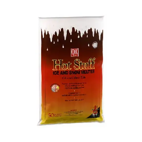 Ice Melt Hot Stuff Calcium Chloride Flake 50 lb