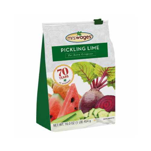 Mrs. Wages W502-D3425 Pickling Lime Mix, 16 oz Bag