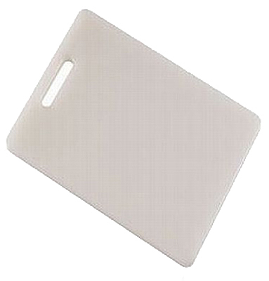 Good Cook 10098 Cutting Board White Plastic White